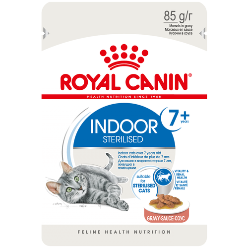        Royal Canin Indoor Sterilised 7+ 12 .  85  (  )   -     , -,   