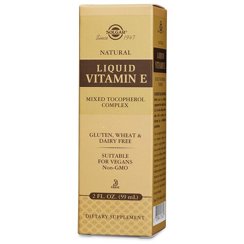  Solgar Liquid Vitamin E ., 59 , 110    -     , -  