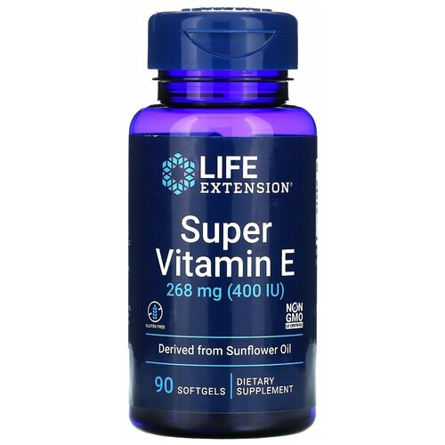  Life Extension Super Vitamin E (  ) 400  90    -     , -  