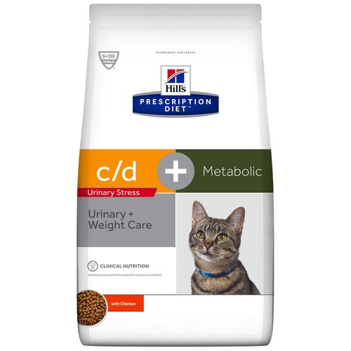   Hill's Prescription Diet Metabolic + Urinary Stress Feline       , 1.5 