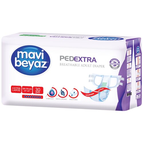  MAVI BEYAZ    - XL 120-170/30.   -     , -  