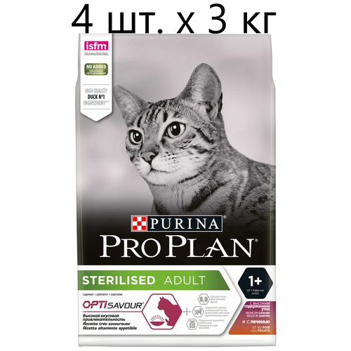          Purina Pro Plan Sterilised ADULT OPTISAVOUR,     , 4 .  3    -     , -  