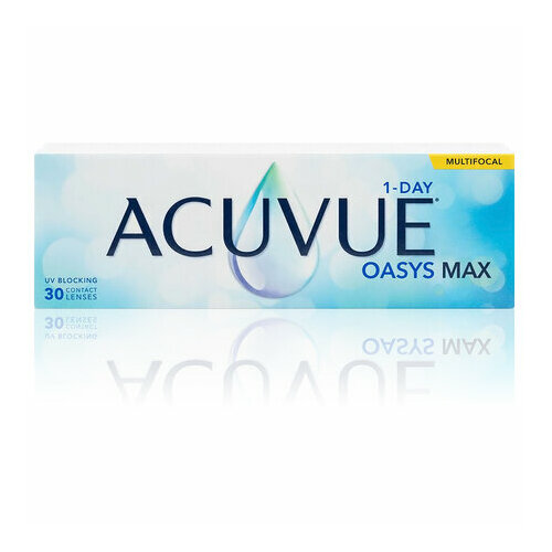 ���� ���������� ����� ACUVUE Oasys Max 1-day Multifocal, 30 ��., R 8,4, D +0,5, ADD: �������, 1 ��., ������ ������