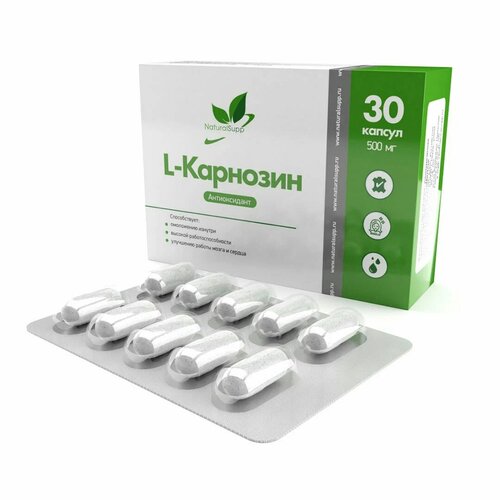   NaturalSupp L-Carnosine, 500 , 30 .   -     , -  