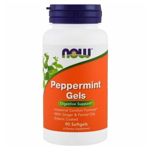 ���� NOW Peppermint Gels 90 ������, ������ ������