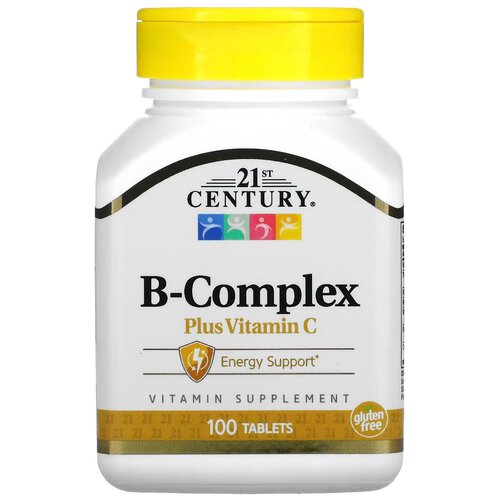   21st Century B-Complex Plus Vitamin C, 150 , 100 .   -     , -  