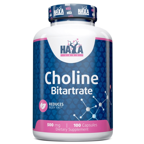 ���� Haya Labs Choline Bitartate 500 �� (����� ��������) 100 ������ (Haya Labs), ������ ������