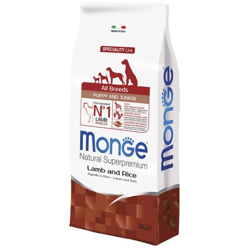        Monge Speciality Puppy & Junior Lamb,  , 12 .   -     , -  