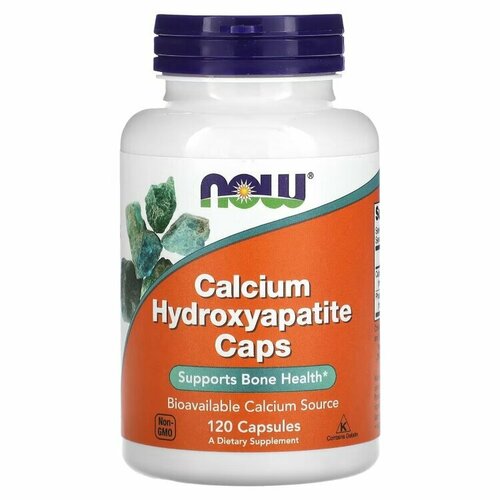  NOW Calcium Hydroxyapatite 120 caps   -     , -  