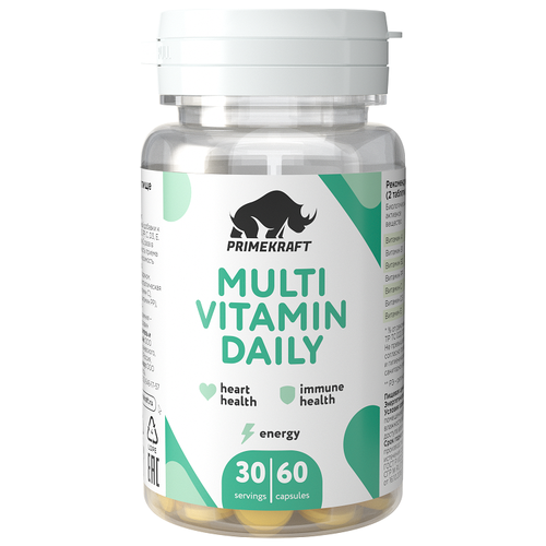 ���� PrimeKraft MultiVitamin Daily ����., 100 �, 60 ��., ������ ������