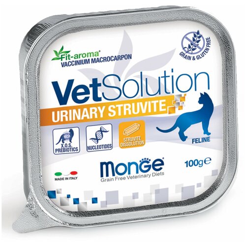  Monge VetSolution Cat Urinary Struvite,       ,  12  100    -     , -  