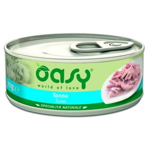  Oasy Wet cat Specialita Naturali Tuna         - 70    -     , -  