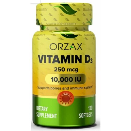  Orzax 3  D3 10000 IU 120    -     , -  