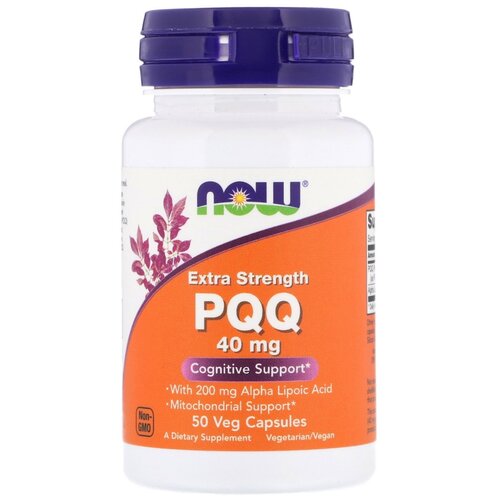   NOW PQQ Extra Strength, 50 , 40 , 50 .   -     , -  