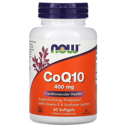   NOW CoQ10 400       , 190 , 400 , 60 .   -     , -  