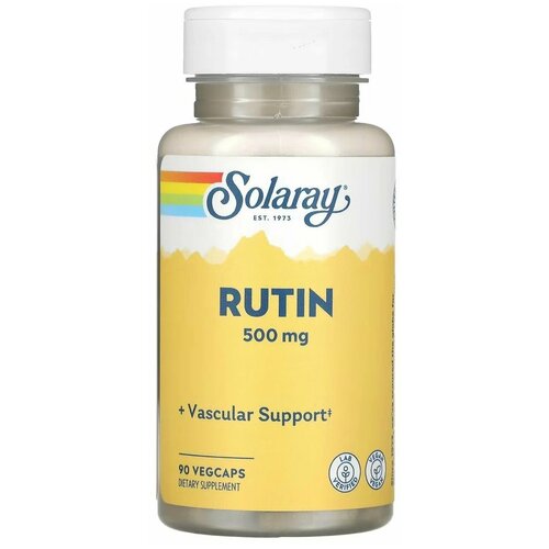  Solaray, Rutin, , 500 , 90     -     , -  