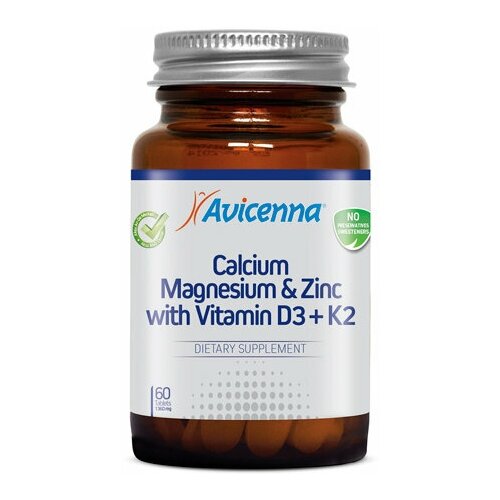  Avicenna Calcium Magnesium & Zink with Vitamin D3 + K2 ., 217 , 60 .   -     , -  