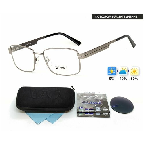 ���� ����������� ���� � ��������-������ VALENCIA ���. 31383 ���� 2 � ������� NIKITA 1.56 Colophony GRAY, HMC+ -2.50 �� 66-68, ������ ������