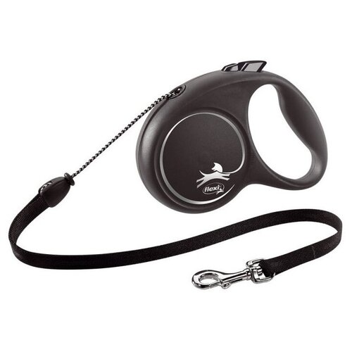  Flexi -   Black Design cord M 5m  20 kg silver   -     , -  