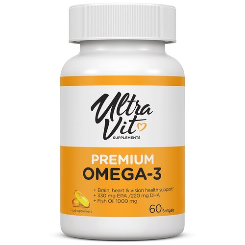  UltraVit Premium Omega-3 ., 200 , 60 .   -     , -  