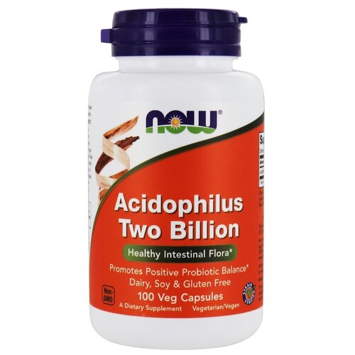   NOW Acidophilus Two Billion, 340 , 100 .   -     , -  