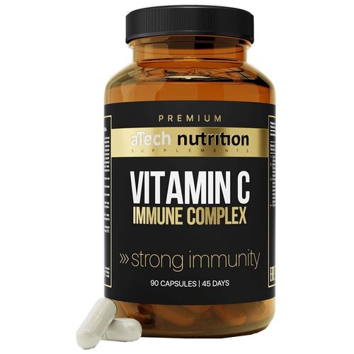   aTech Nutrition Premium Vitamin C Immune Complex, 0.6 , 90 .   -     , -  