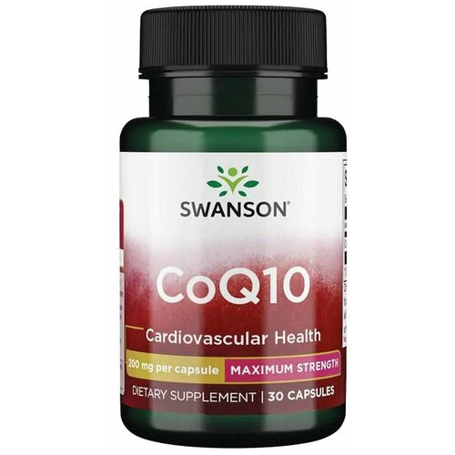  SWANSON Coq10 200 mg Maximum Strength (30 )   -     , -  