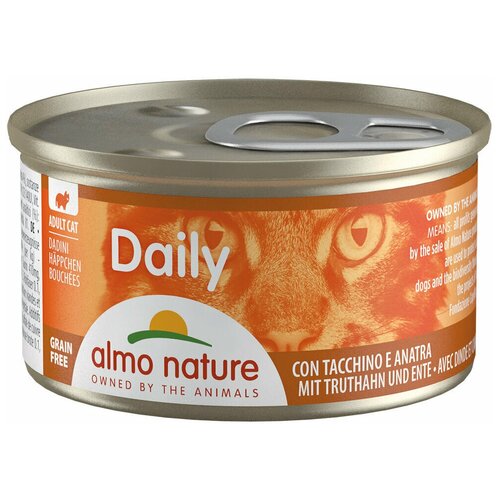  Almo Nature Daily Menu Adult Cat Turkey & Duck          - 85   24    -     , -,   