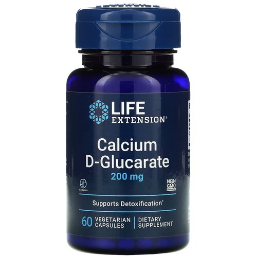   Life Extension Calcium D-Glucarate, 50 , 100 , 200 , 60 .   -     , -  