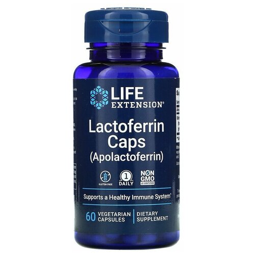 ���� Life Extension Lactoferrin Caps (�����������) 60 ������, ������ ������