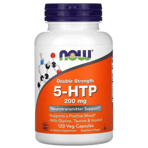   NOW 5-HTP Double Strength 200 , 70 , 200 , 120 .   -     , -  