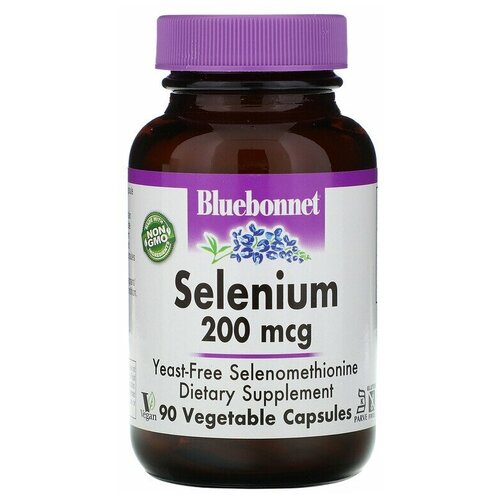  Bluebonnet Nutrition Selenium (C  ) 200  90    -     , -  