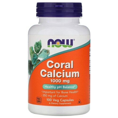    NOW Foods Coral Calcium 1000 mg (100 )   -     , -  