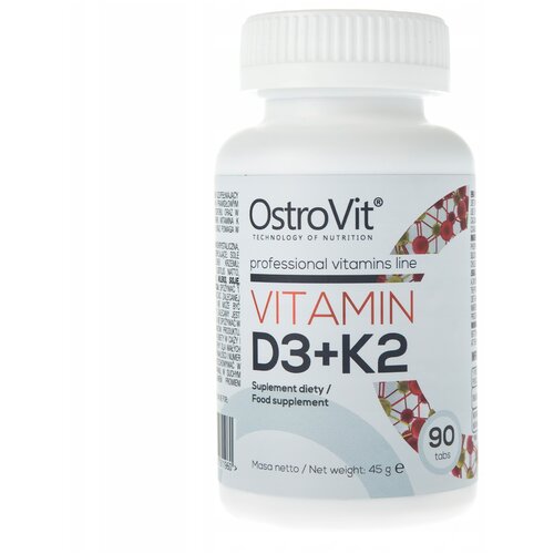  OstroVit Vitamin D3 + K2 ., 2000 IU + 100 , 100 , 90 .   -     , -  