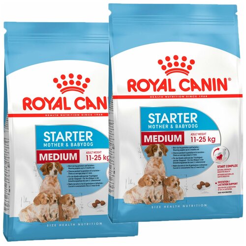  ROYAL CANIN MEDIUM STARTER      2 ,     (4 + 4 )   -     , -  