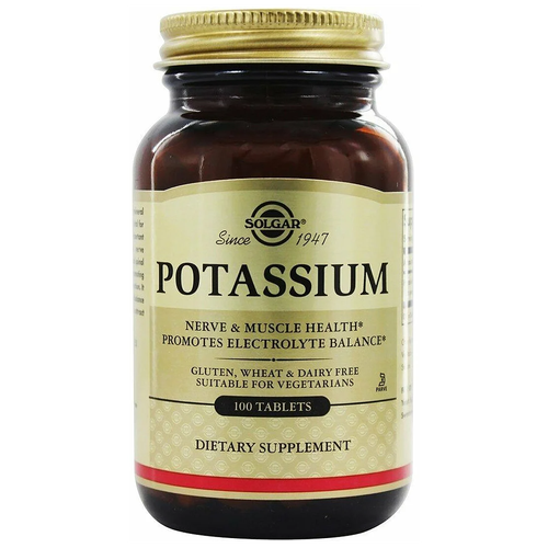  Solgar Potassium ., 1070 , 200 , 100 .   -     , -  