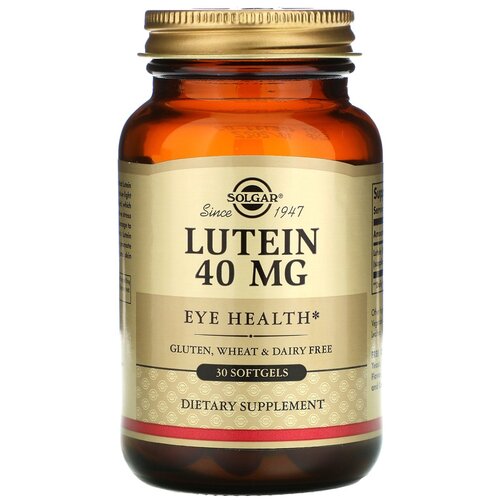   SOLGAR Lutein 40 , 160 , 40 , 30 .   -     , -  