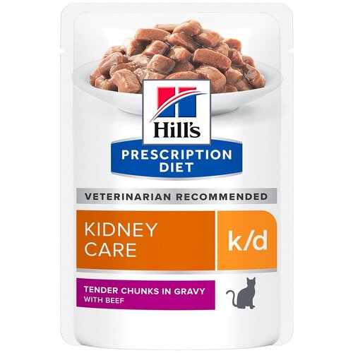   Hill's Prescription Diet k/d Kidney Care Beef ( ),  ,    ,  , 85  x 12    -     , -,   