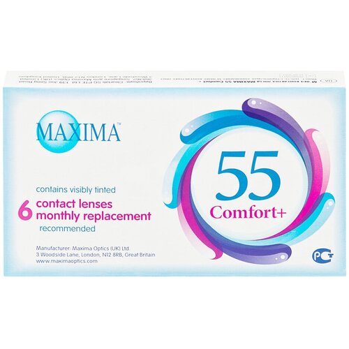    Maxima 55 Comfort Plus, 6 ., R 8,6, D -0,5, , 1 .   -     , -  