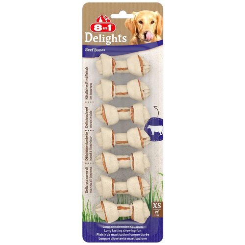 ���� ��������� ��� ����� 8 In 1 Delights Beef �������� XS (7.5 ��), 84 �, ������ ������