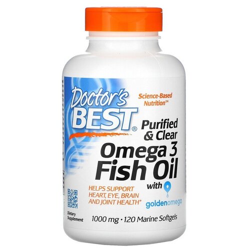  Purified & Clear Omega 3 Fish Oil with Goldenomega ., 250 , 120 .,    -     , -  