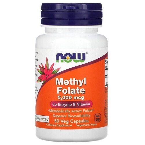   NOW Methyl Folate 5000 , 50 , 5000 , 50 .   -     , -  