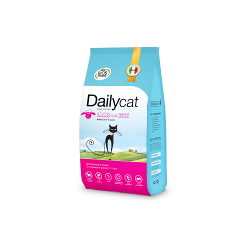  DailyPet DailyCat 3  Adult cat Lamb and Rice         .502*3   -     , -,   