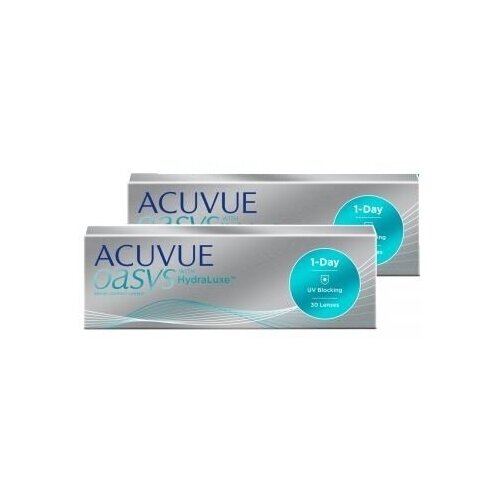    ACUVUE OASYS 1-Day with HydraLuxe, 30 ., R 8,5, D -9, 2 .   -     , -  