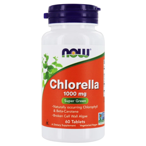   NOW Chlorella, 100 , 1000 , 60 .   -     , -  