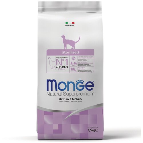    Monge Cat Sterilised   , /, 1.5    -     , -,   