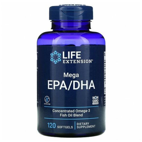 ���� Mega EPA/DHA, 240 �, 120 ��., 1 ��., ������ ������
