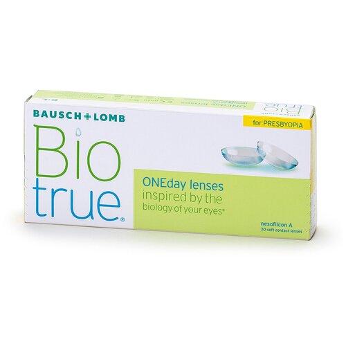    Bausch & Lomb Biotrue Oneday for presbyopia, 30 ., R 8,6, D +3,75, ADD: ,  