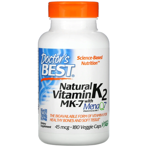 ���� Natural Vitamin K2 MK-7 � MenaQ7 ���. ����., 45 ���, 200 �, 180 ��., ������ ������
