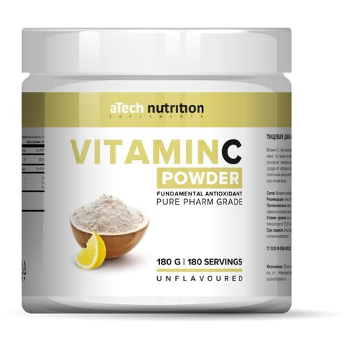   aTech Nutrition Vitamin C, 180    -     , -  